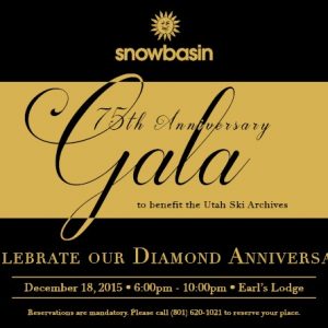 Snowbasin 75th Anniversary Gala