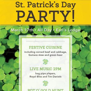 St. Patrick's Day Party at Snowbasin