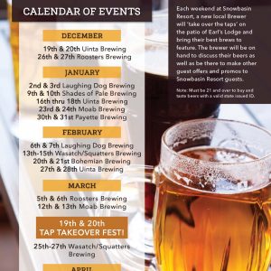 Snowbasin Events calendar