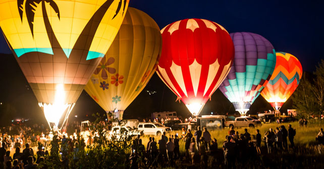 Mountain Luxury Hot Air Balloon Package