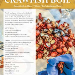 Cajun crawfish boil at Snowbasin