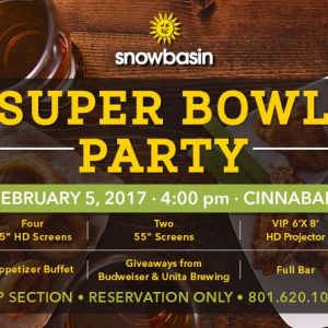 Snowbasin Super Bowl Party