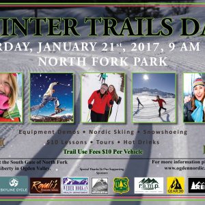 Winter trails Day at North Fork Park