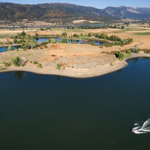 Boating on Pineview Reservoir
