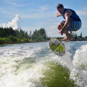 Wake Surfing at Pineview Reservoir